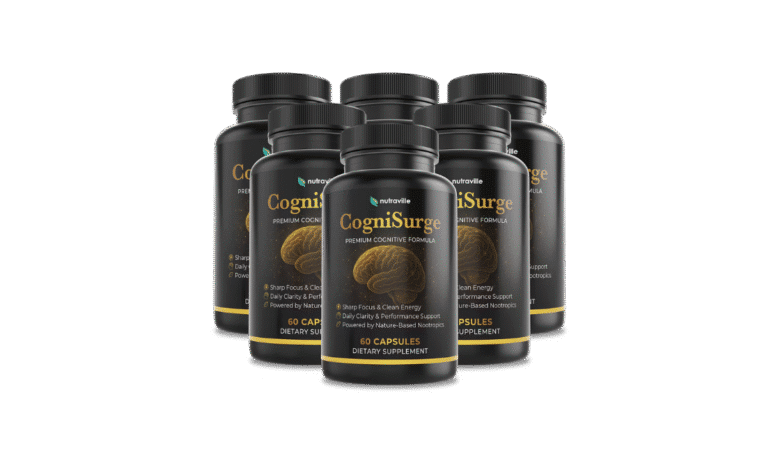 CogniSurge bottles - advanced formula to support memory and brain health