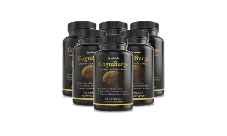 CogniSurge bottles - advanced formula to support memory and brain health