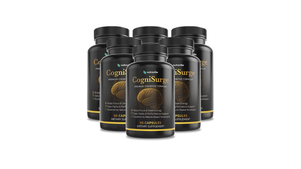 CogniSurge bottles - advanced formula to support memory and brain health