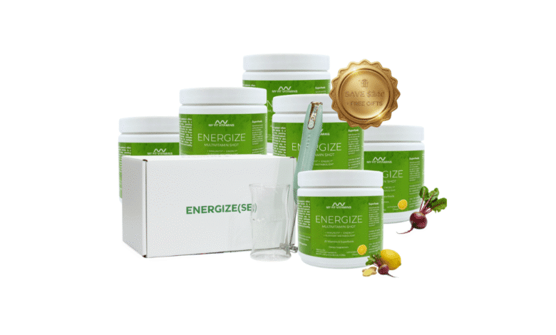 Energize Multivitamin natural energy and immunity powder with 20+ essential nutrients