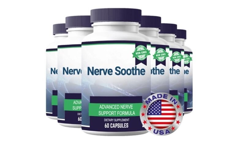 Nerve Soothe Official Bottle – Natural Nerve Support Supplement