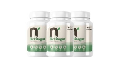 Nutrafika Revitagut natural gut health supplement bottle