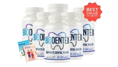 Biodentex Official Bottle – Natural Teeth and Gum Support