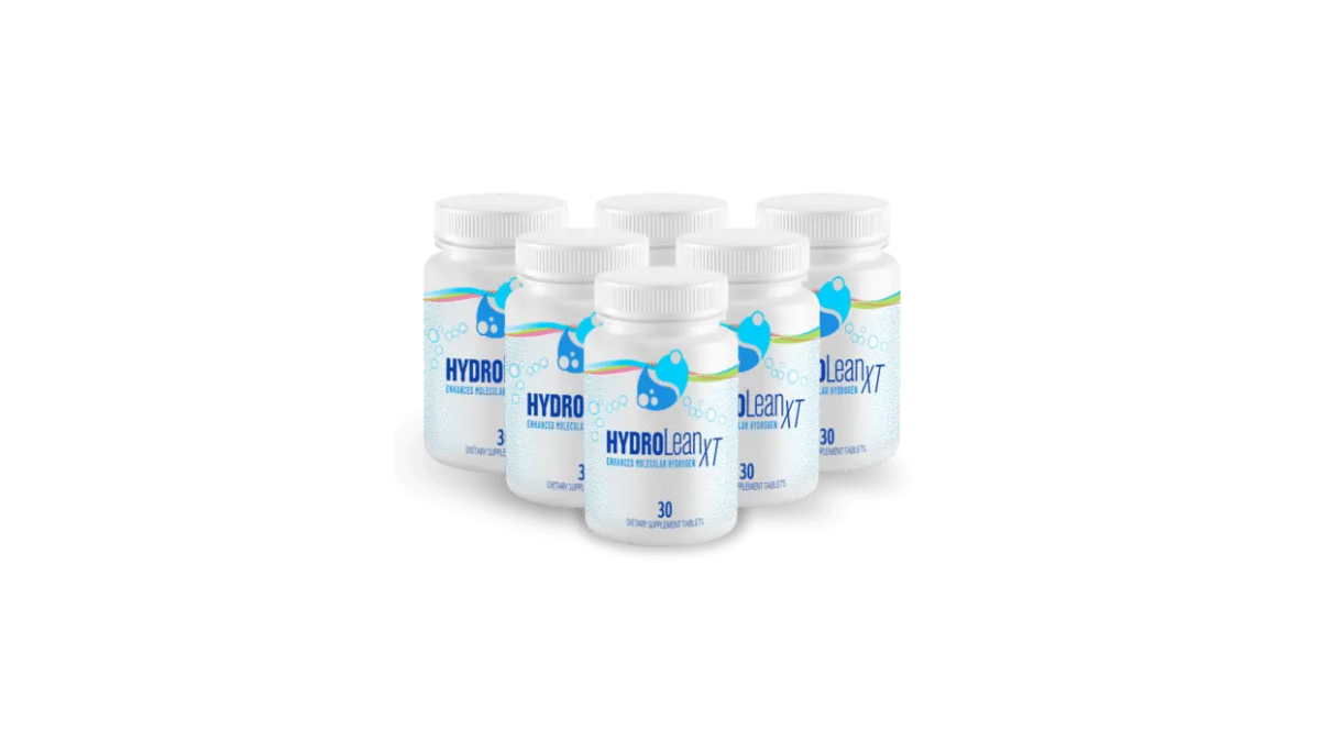 HydroLean XT natural herbal supplement for healthy weight loss, metabolism support, and 180-day money-back guarantee