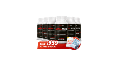 VitalRIZE natural male vitality supplement designed to support energy, stamina, blood flow, and performance for men over 45 2025